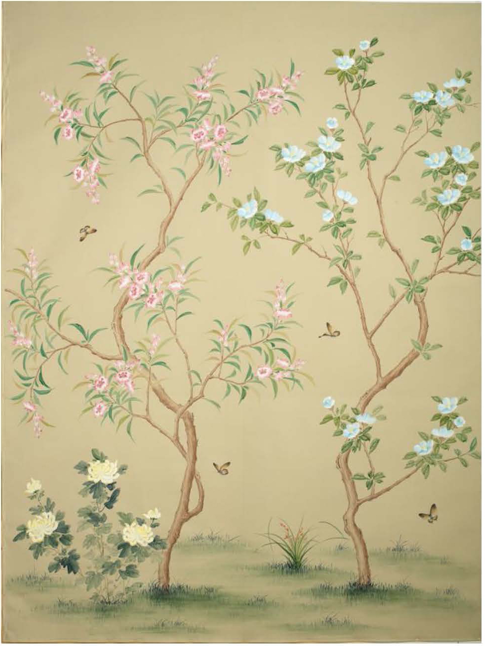 The Chinoiserie Collection - BJS Wallpaper-Fine hand painted wallpaper ...